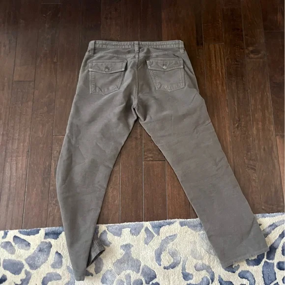 AGAVE DENIM Gray Slim Trouser